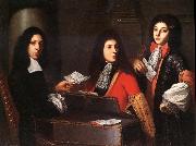 Anton Domenico Gabbiani Portrait of Musicians at the Medici Court USA oil painting artist